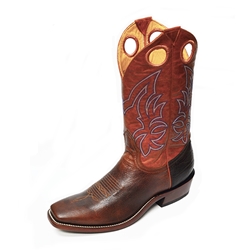 Barstow Arena Collection Riding Boots - Walnut/Fango Turquoise