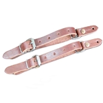 Leather Saddle Bronc Spur Straps