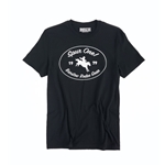ALL NEW!  Barstow Pro Rodeo T-Shirt BLACK - Spur One Barstow Logo