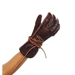 Elk Skin Bull Riding Glove