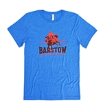 Barstow BB Rider T-Shirt in Heather Blue