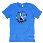 Barstow Bull Rider T-Shirt in Heather Blue