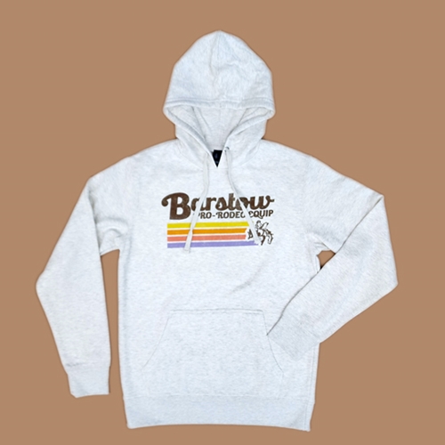 Vintage Style Cotton Hoodie Barstow Pro Rodeo Equipment