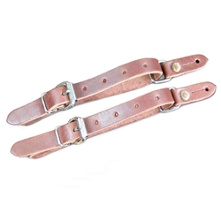 Leather Saddle Bronc Spur Straps