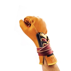 Elk Skin Bull Riding Glove