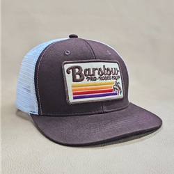 All New!    Barstow Vintage Brown Cap