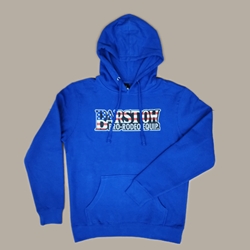 Barstow "Arena Tested, Pay Window Proven Hoodie" in Charcoal