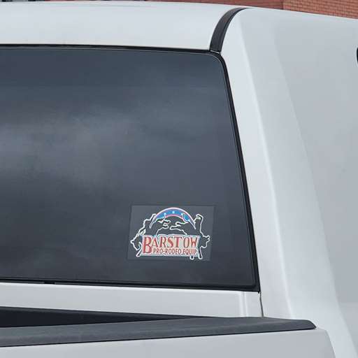 Barstow Pro Rodeo Window Decal