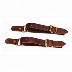 Junior Leather Spur Straps