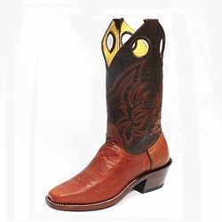 Barstow YOUTH Arena Collection Riding Boots - Mango/Coffee