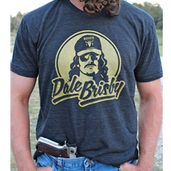 Dale Brisby - Gold Logo T