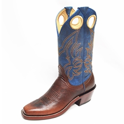 Barstow Arena Collection Riding Boots - Walnut/Fango Turquoise