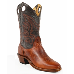 Barstow Arena Collection Riding Boots - Walnut/Fango Turquoise