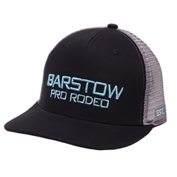 Barstow Curved Bill Trucker Cap - Black/Charcoal/Turquoise